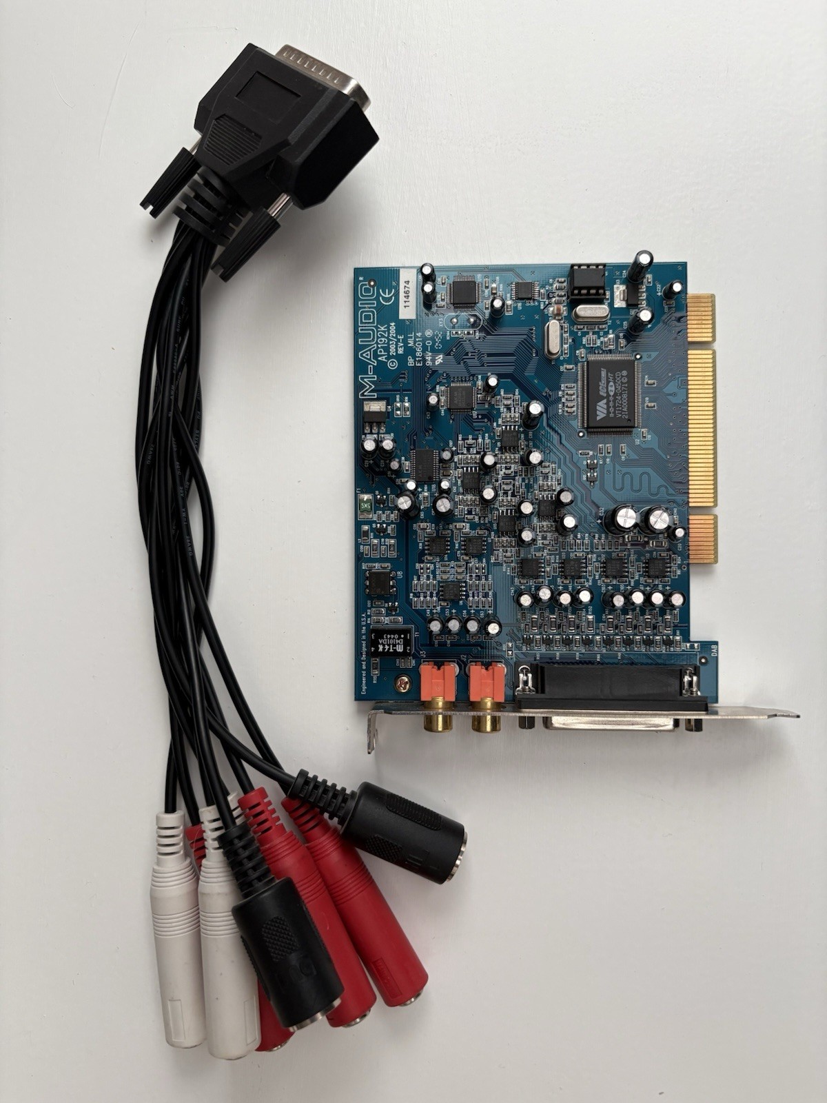 M-Audio Audiophile AP 192K Sound Card PCI