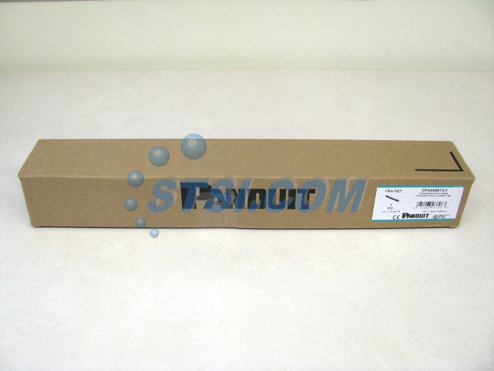Panduit DP24688TGY DP6 Plus 24-Port Cat6 Patch Panel ~STSI