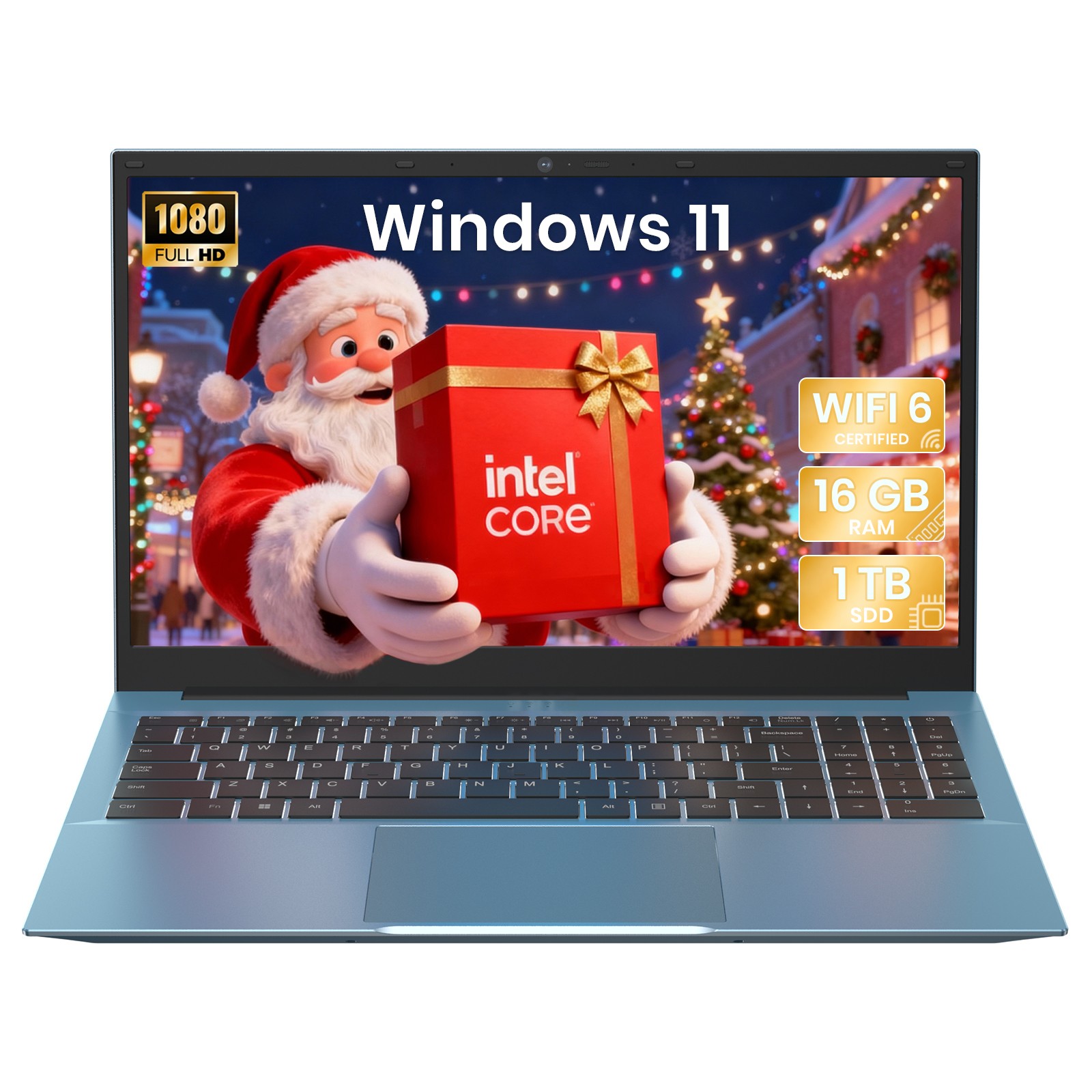2026 Top Selling - SGIN 15.6" Laptop Intel i3 16GB RAM 1TB SSD Backlit Keyboard
