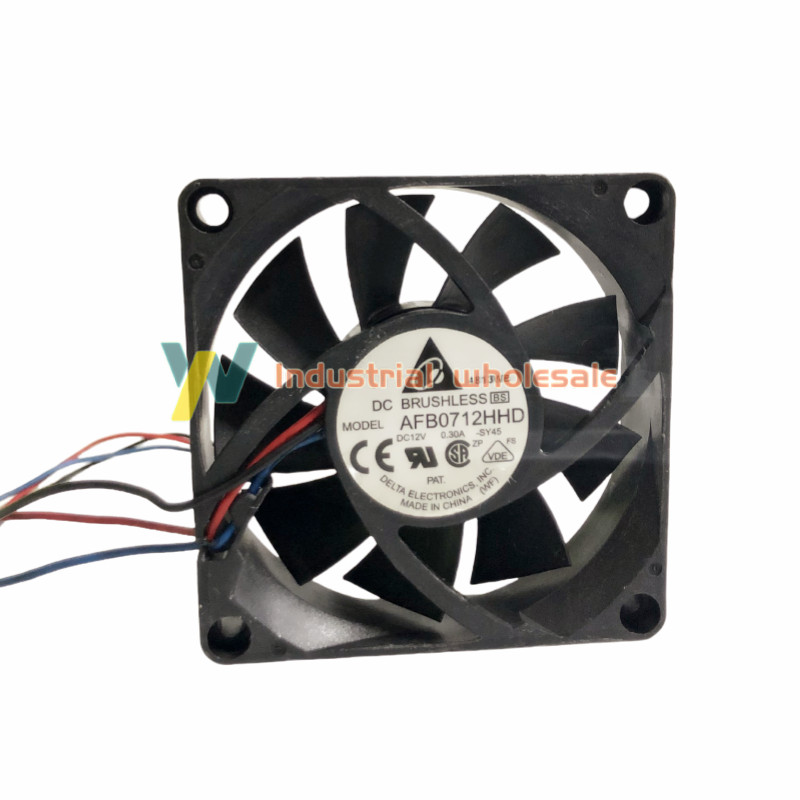 1PC brand new Delta AFB0712HHD 7CM 12V 0.30A 7020 7CM computer CPU cooling fan