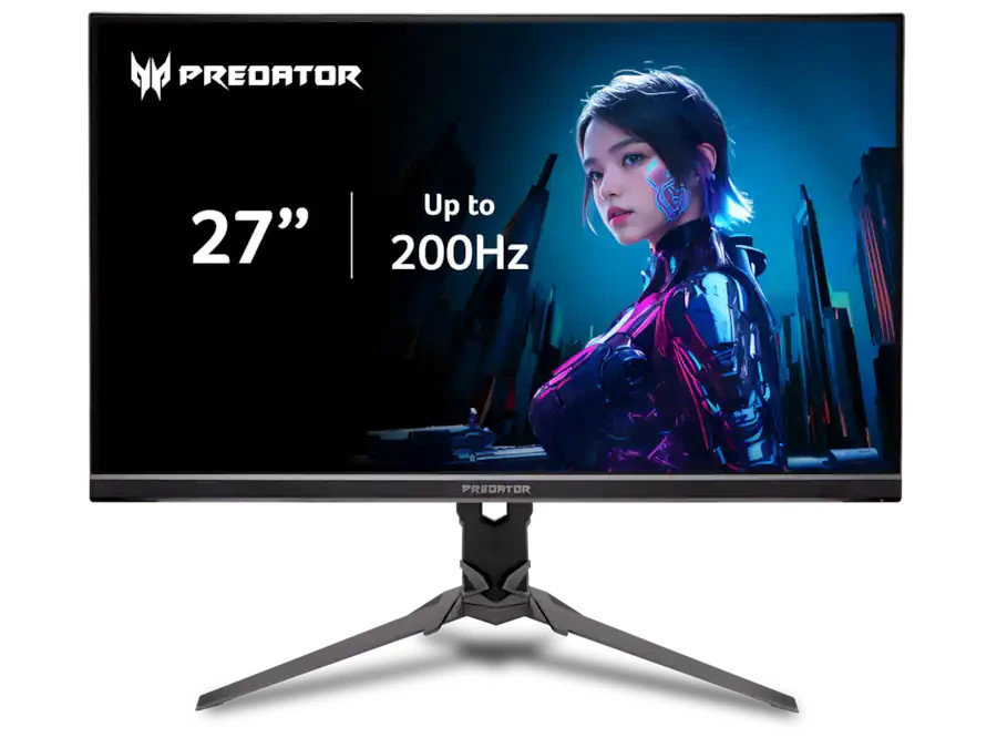 Acer Predator XB273U X1 27" Monitor, HDR400, 0.5ms Response, 200Hz Refresh Rate
