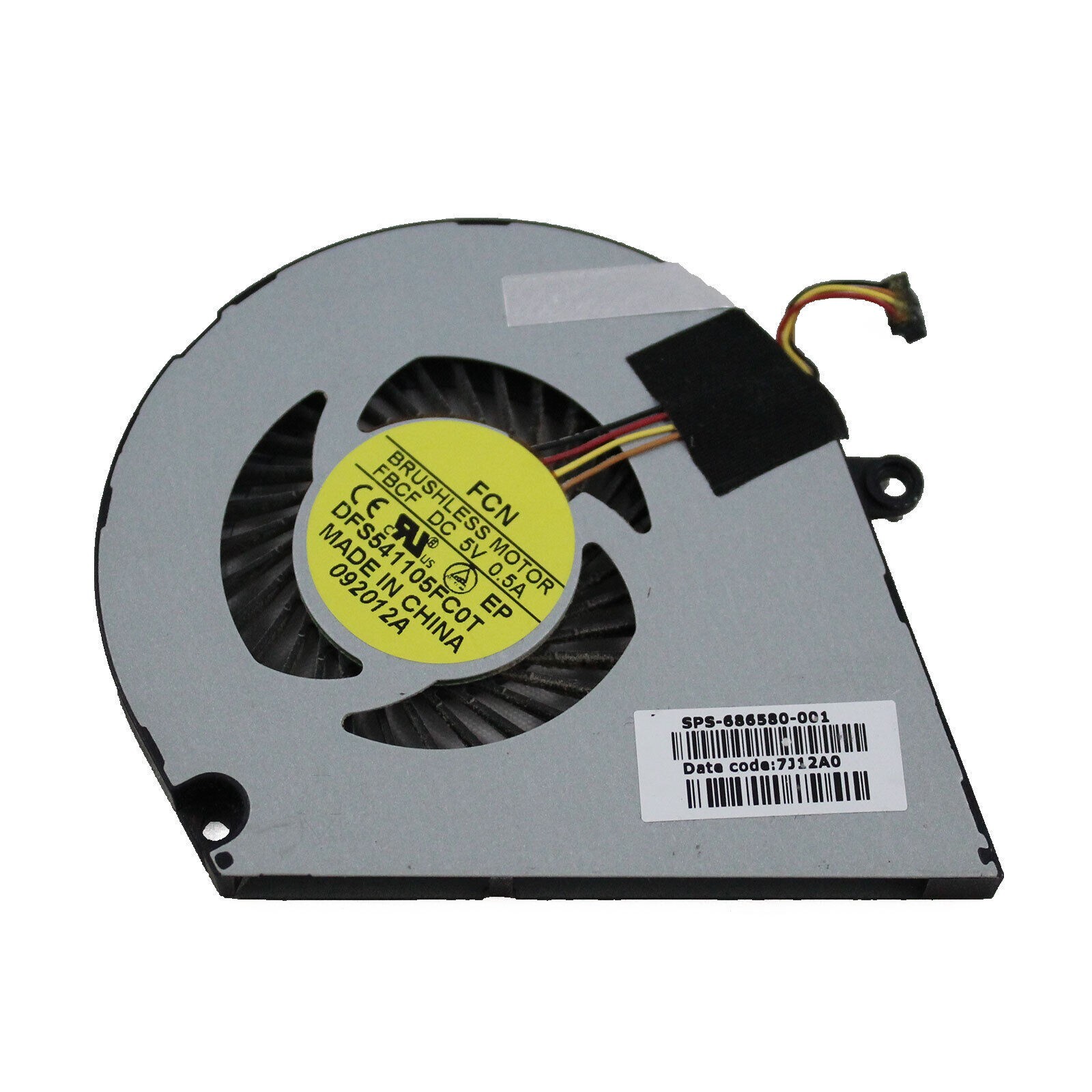 Fan For HP ENVY Sleekbook 6-1150ER -- Cod.: 686580-001