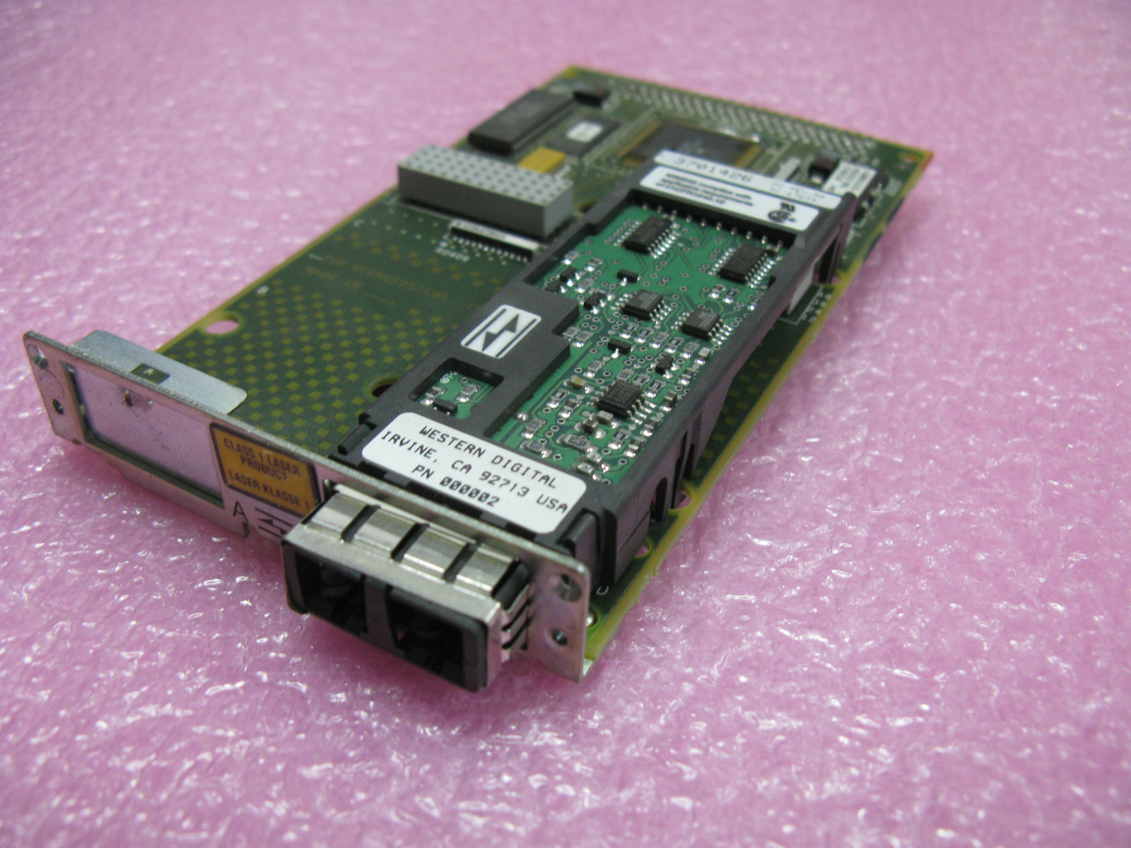 Sun X1057A 501-2553 Fibre Channel Host Adap, FC25/S Sbus Card w/ 370-1426 -L4601