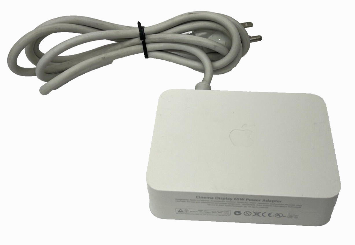 Original APPLE Cinema Display 65W Power Adapter Supply A1096 Tested Works