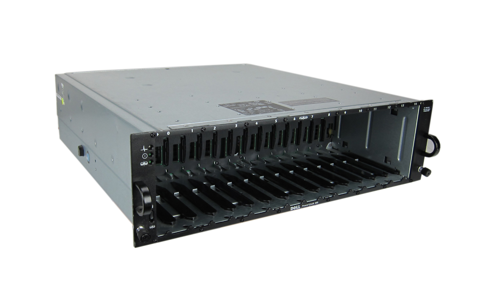 Dell PowerVault MD3000 Enclosure - 2x Dual Port SAS Controller 2x 488W PSU
