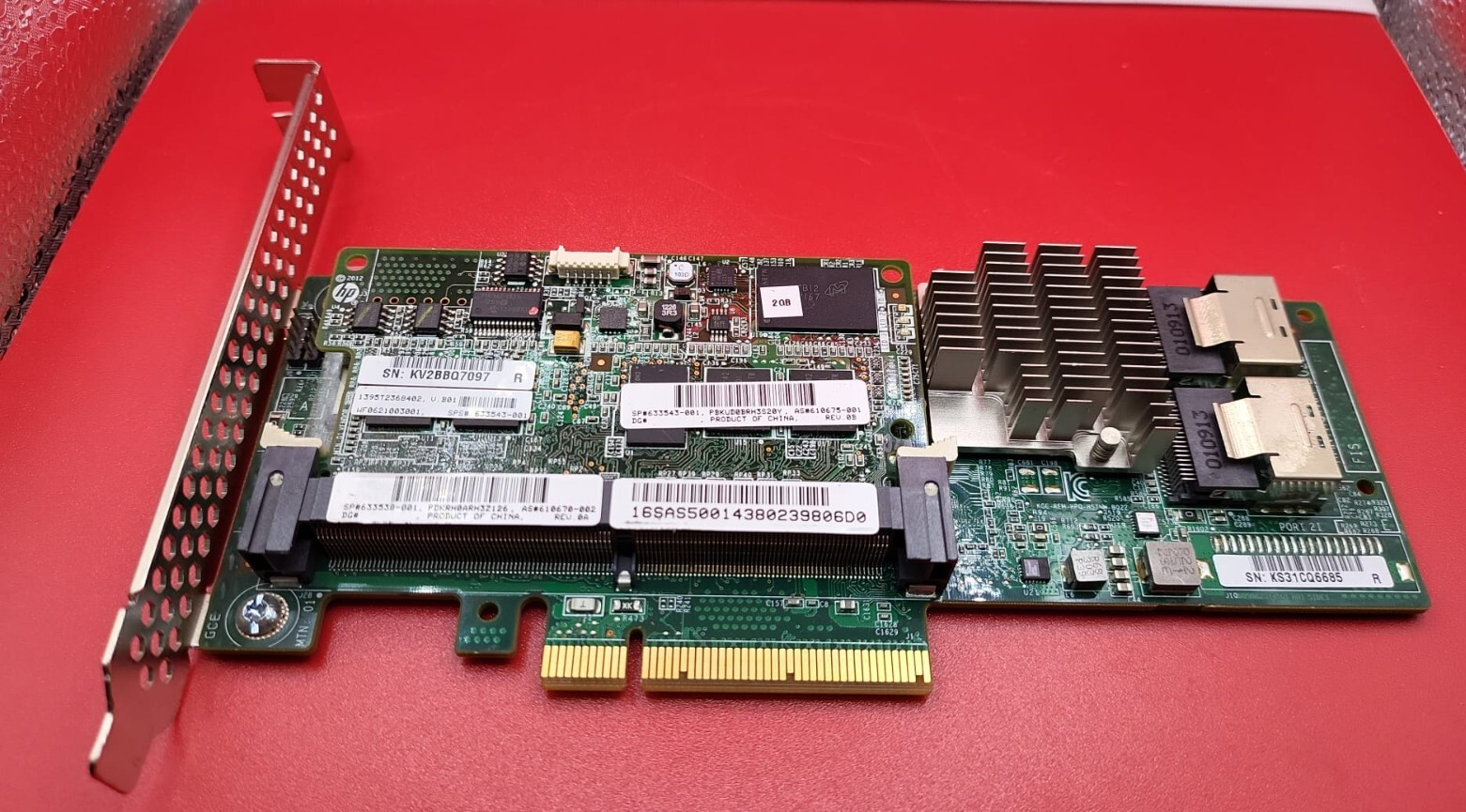 631671-B21 HP Smart Array P421 2GB 2Port PCIe 6GB SAS Controller Card 633538-001
