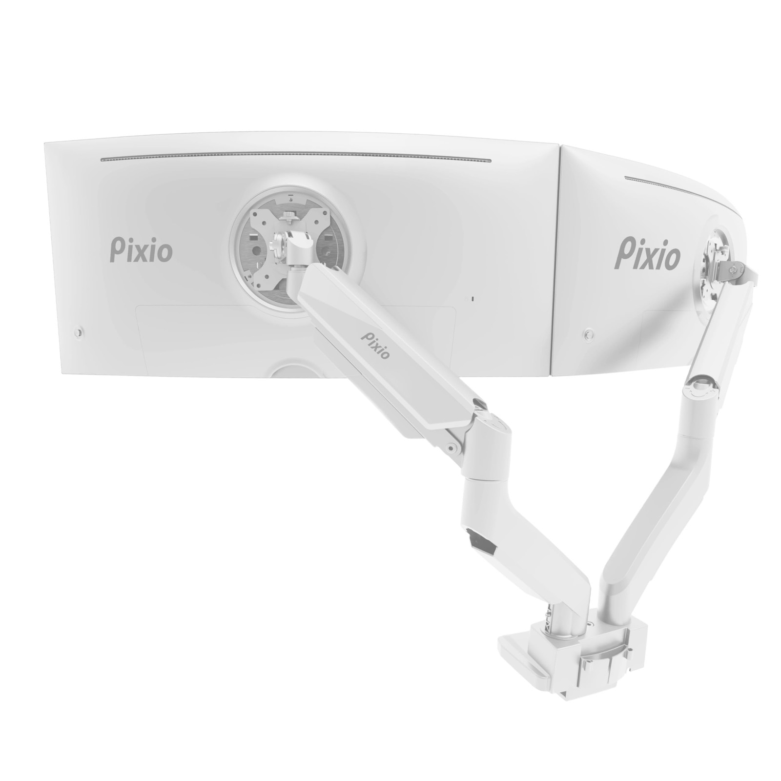 Pixio PS2D White Ultrawide Heavy-Duty Premium Dual 17"-35",