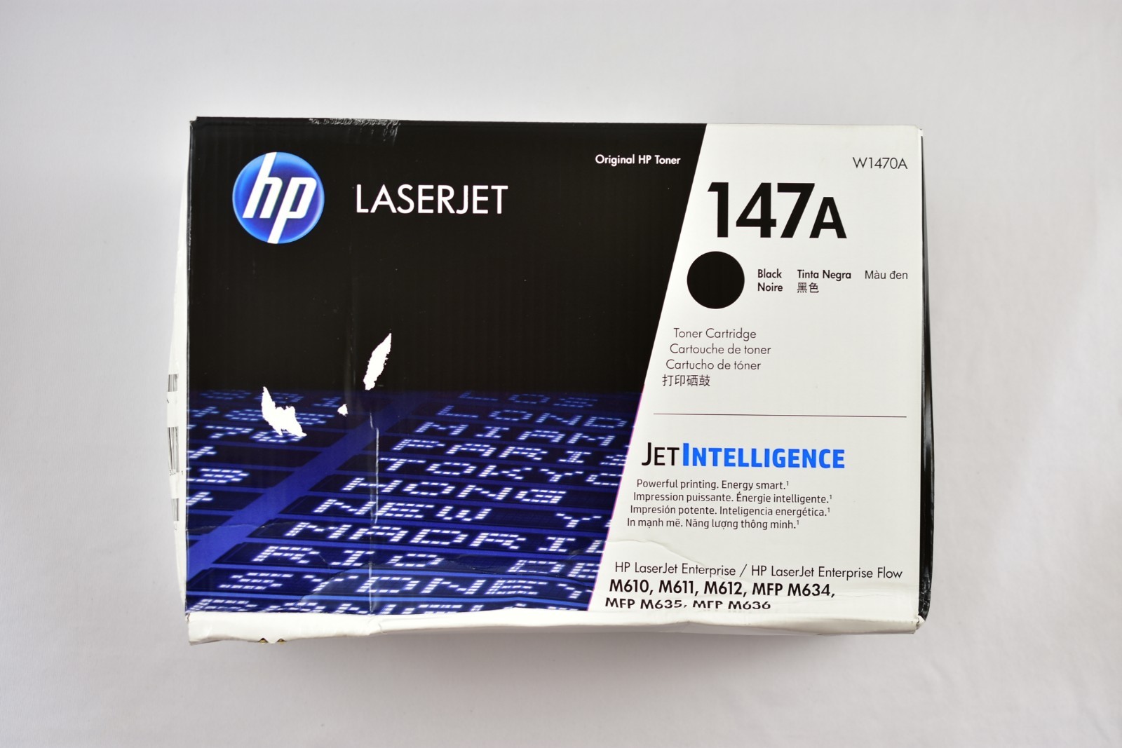 Genuine HP 147A Black Standard YieldToner Cartridge (W1470A)