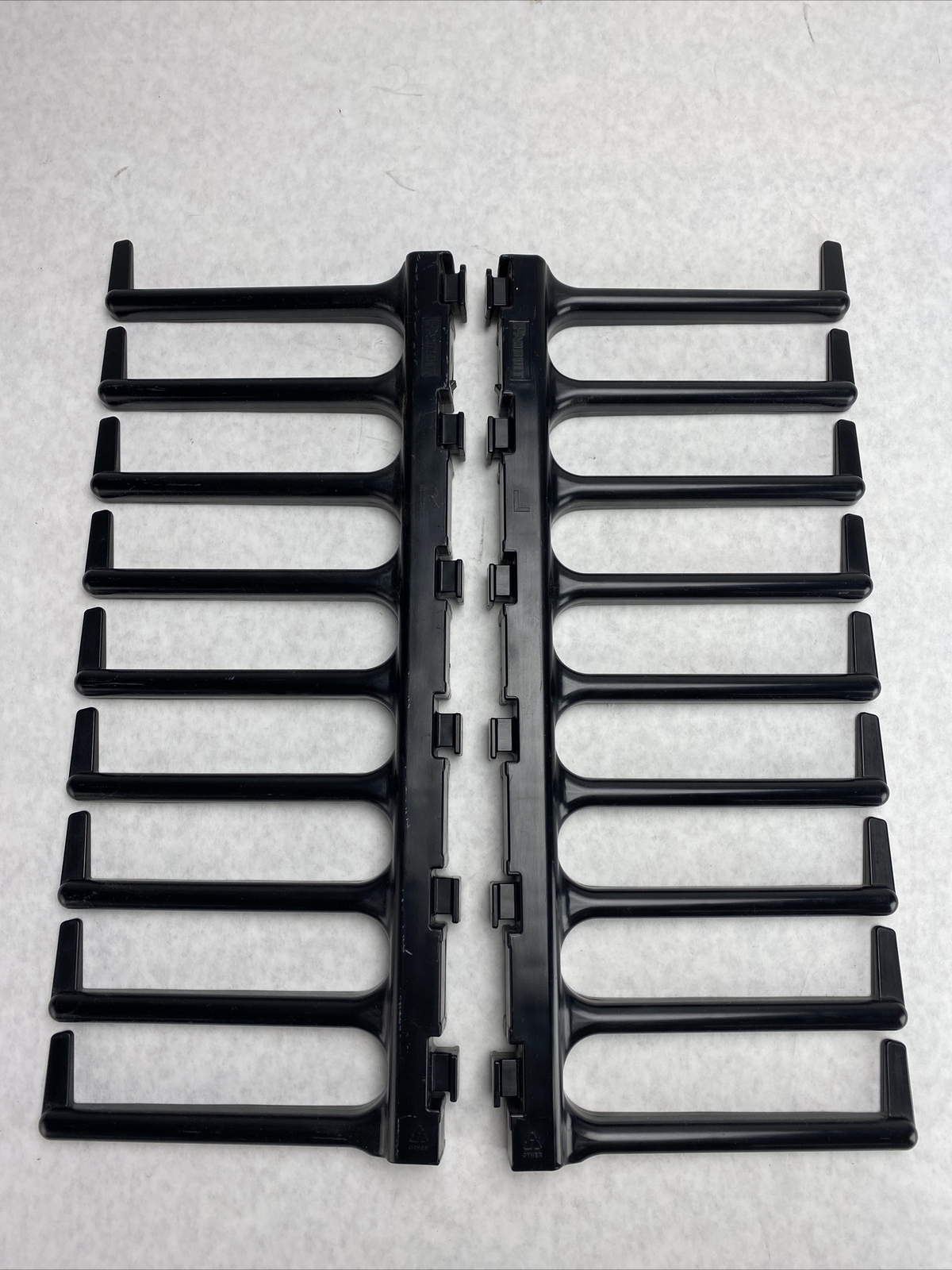 Panduit CNBRFK Plastic Black Cable Management Finger Kit Left + Right