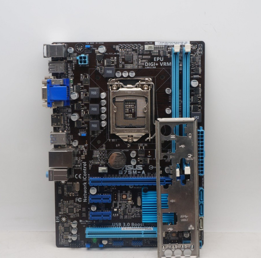 Asus B75M-A Intel B75 USB3.0 SATA III LGA 1155 Micro ATX Motherboard