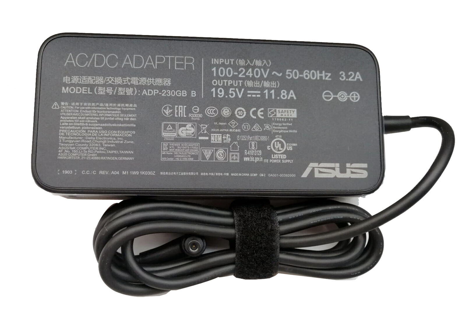 230W AC Adapter Charger For ASUS StudioBook W700G3T W700G3T-XH99 W700G3T-XS77