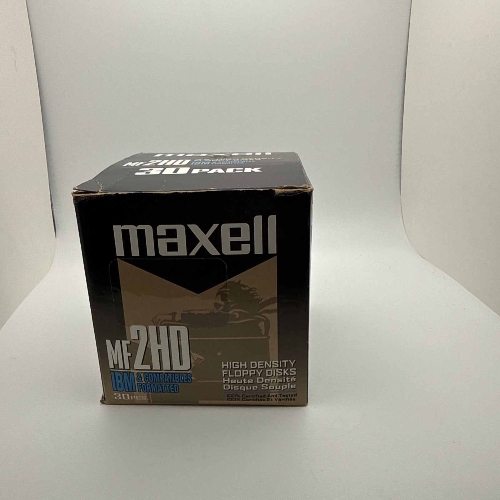 New Maxell MF2HD 30pcs High Density Floppy Disks - New Open Box
