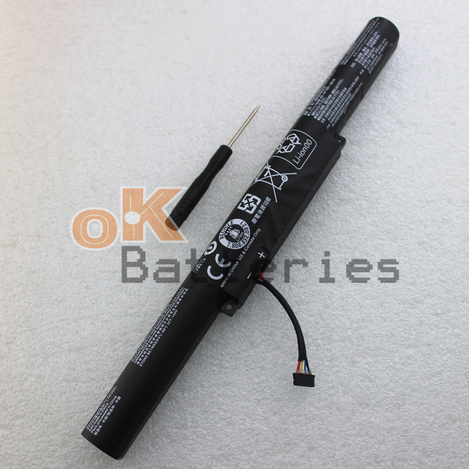 New L14L4A01 L14L4E01 L14S4A01 Battery for Lenovo V4000 Y50C Ideapad 500-15ACZ