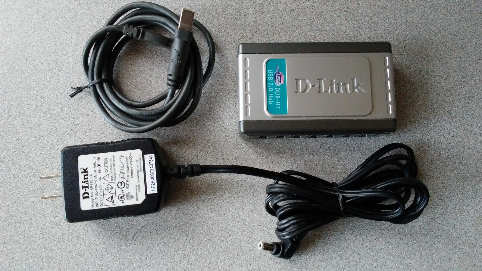 D-Link USB 2.0 Hub 7 Port Model DUB-H7