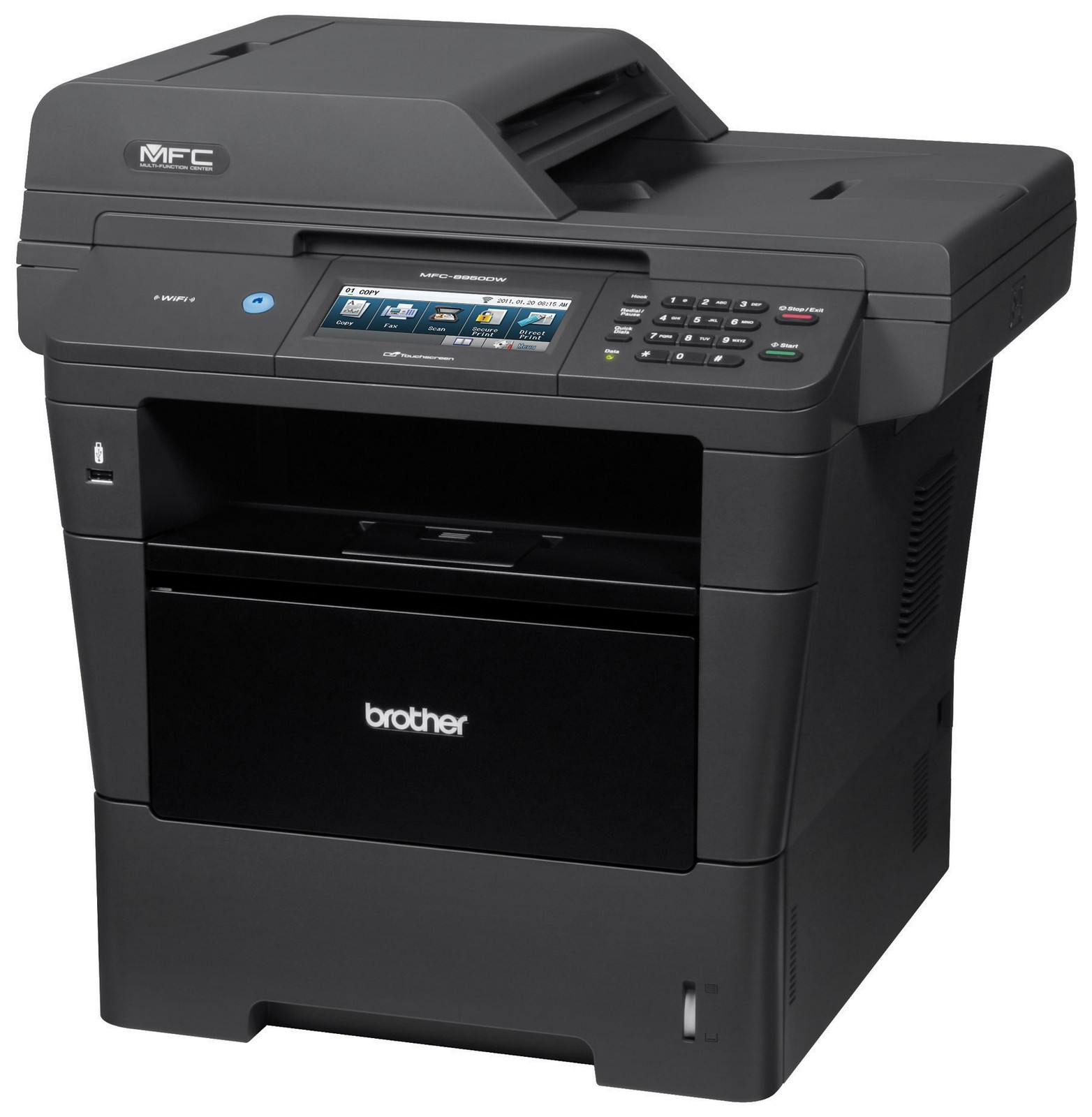 Brother MFC8950DW Wireless Monochrome Printer with Scanner Copier and Fax - NICE