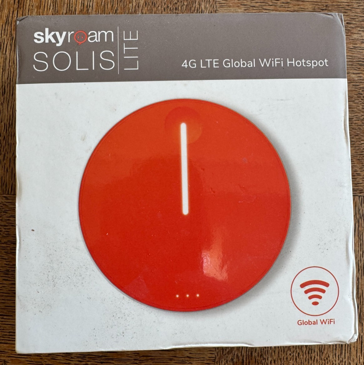 Skyroam Solis Lite 4G LTE Global WiFi Hotspot - Open Box