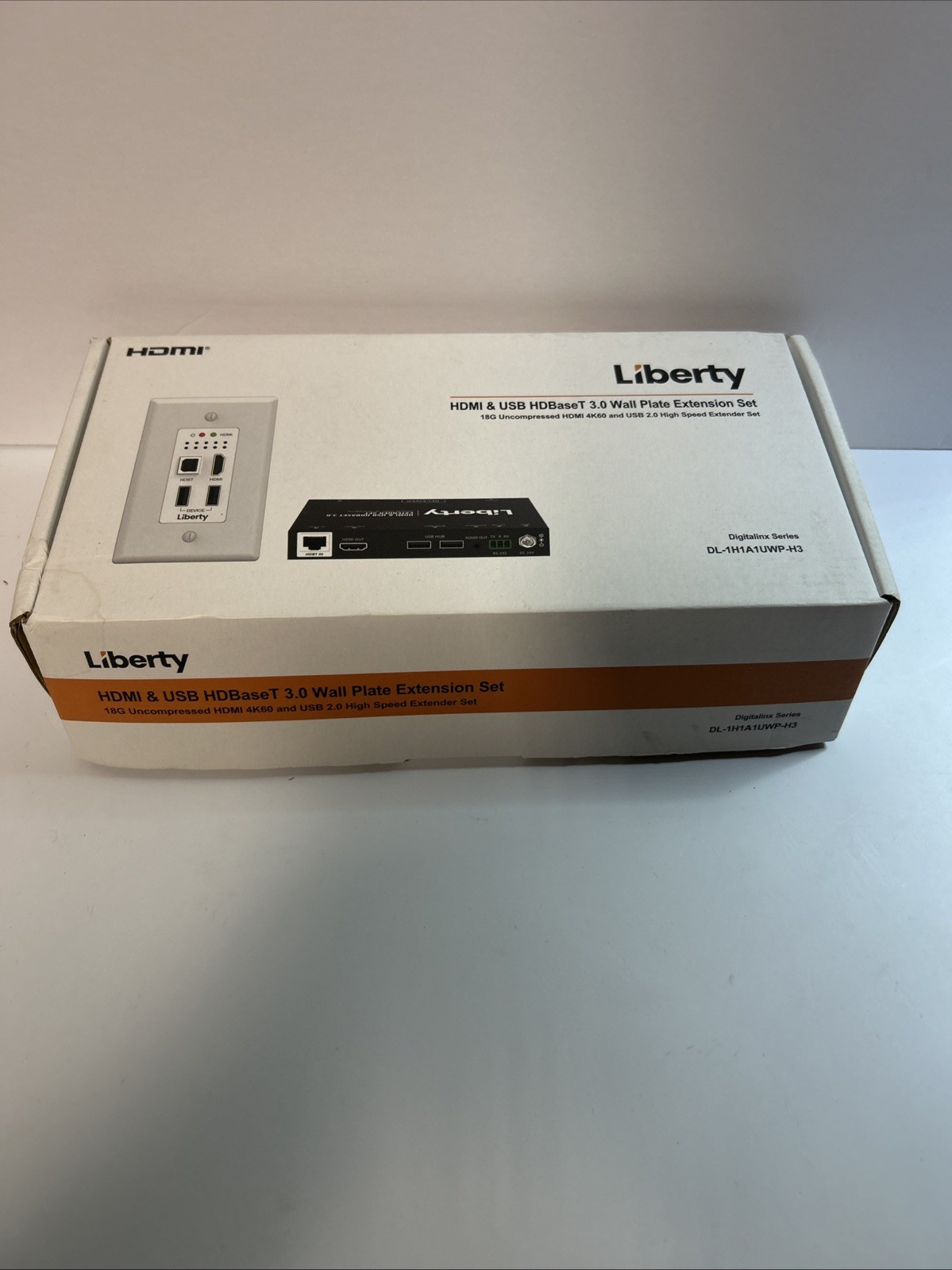 Liberty DigitaLinx DL-1H1A1UWP-H3 4K60 HDMI USB USB-C HDBaseT 3.0 Extension Set