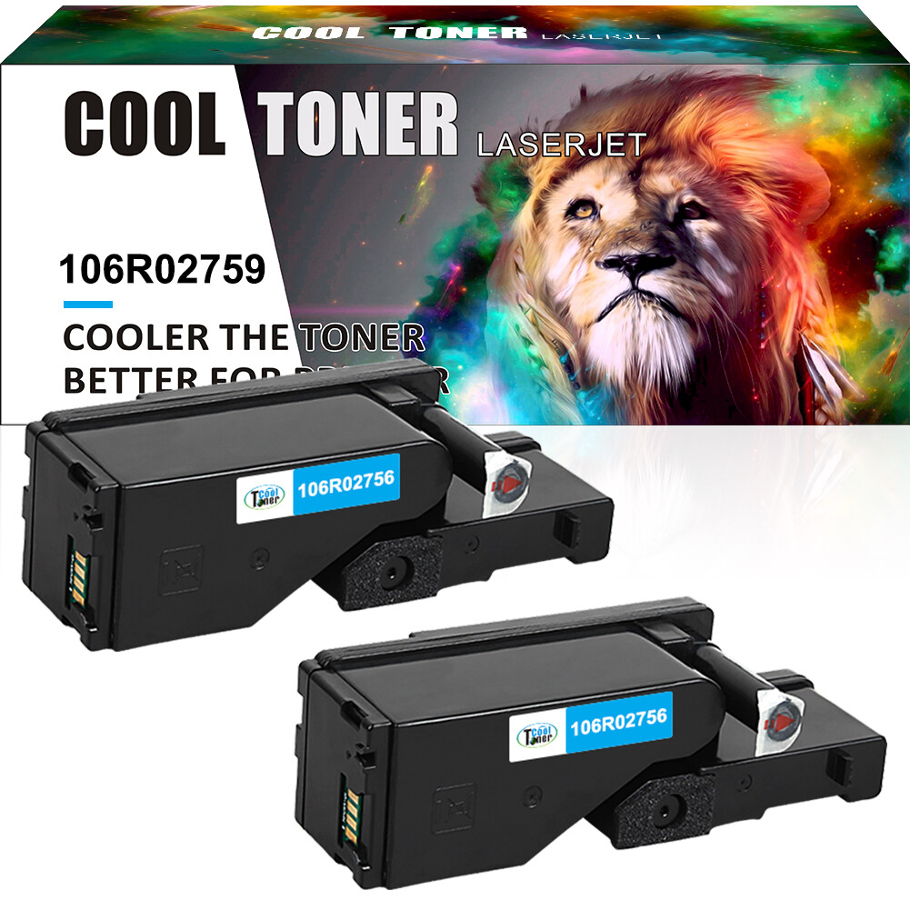 2PK Cyan Color Toner Compatible for Xerox Phaser 6022 6020 WorkCentre 6027 6025