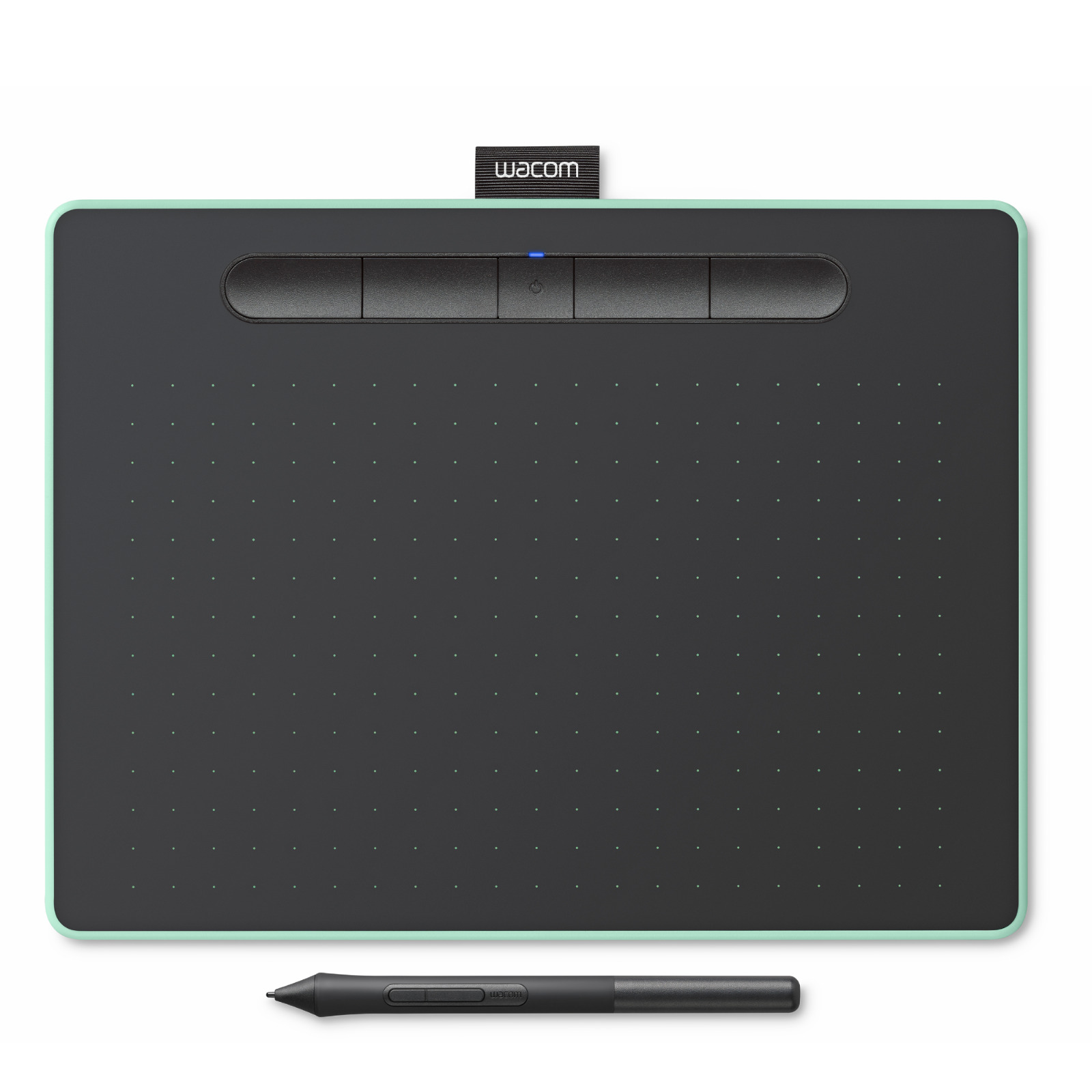 Wacom Intuos Wireless Graphics Drawing Tablet Medium Pistachio, New