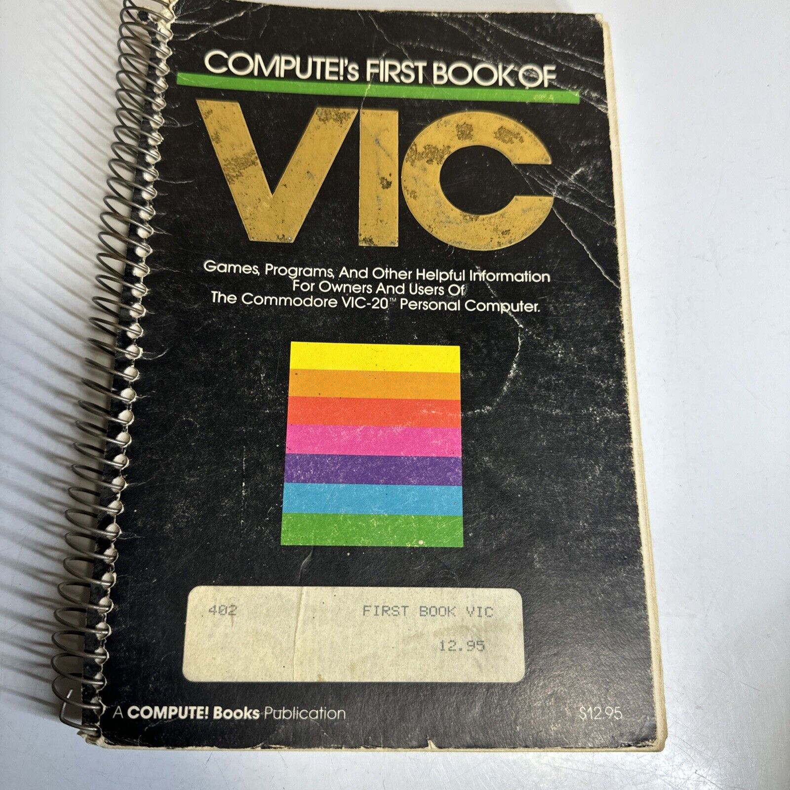 1982 Compute First Book Of Commodore VIC