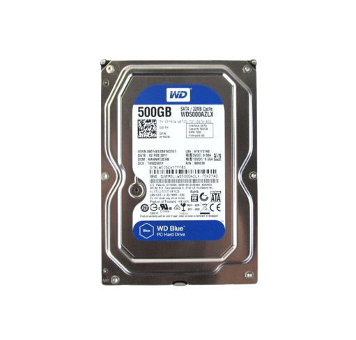 FY6CW Dell Western Digital 500GB 7.2K SATA 3.5" HDD WD5000AZLX