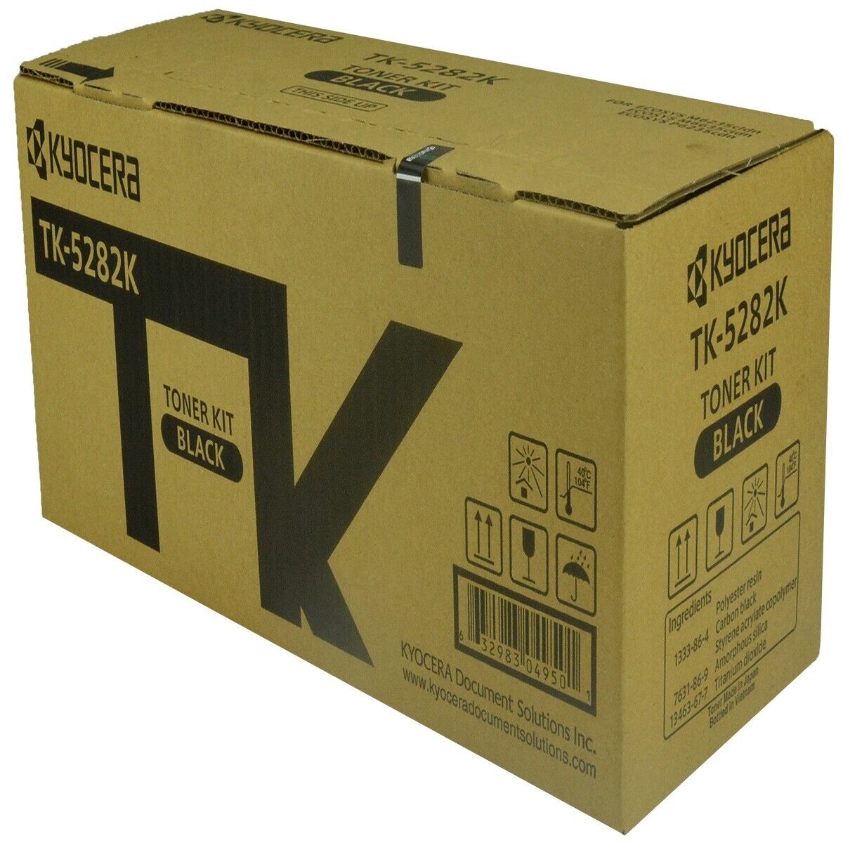 Kyocera Mita 1T02TW0US0, TK-5282K OEM Toner Black 13K Yield for use in