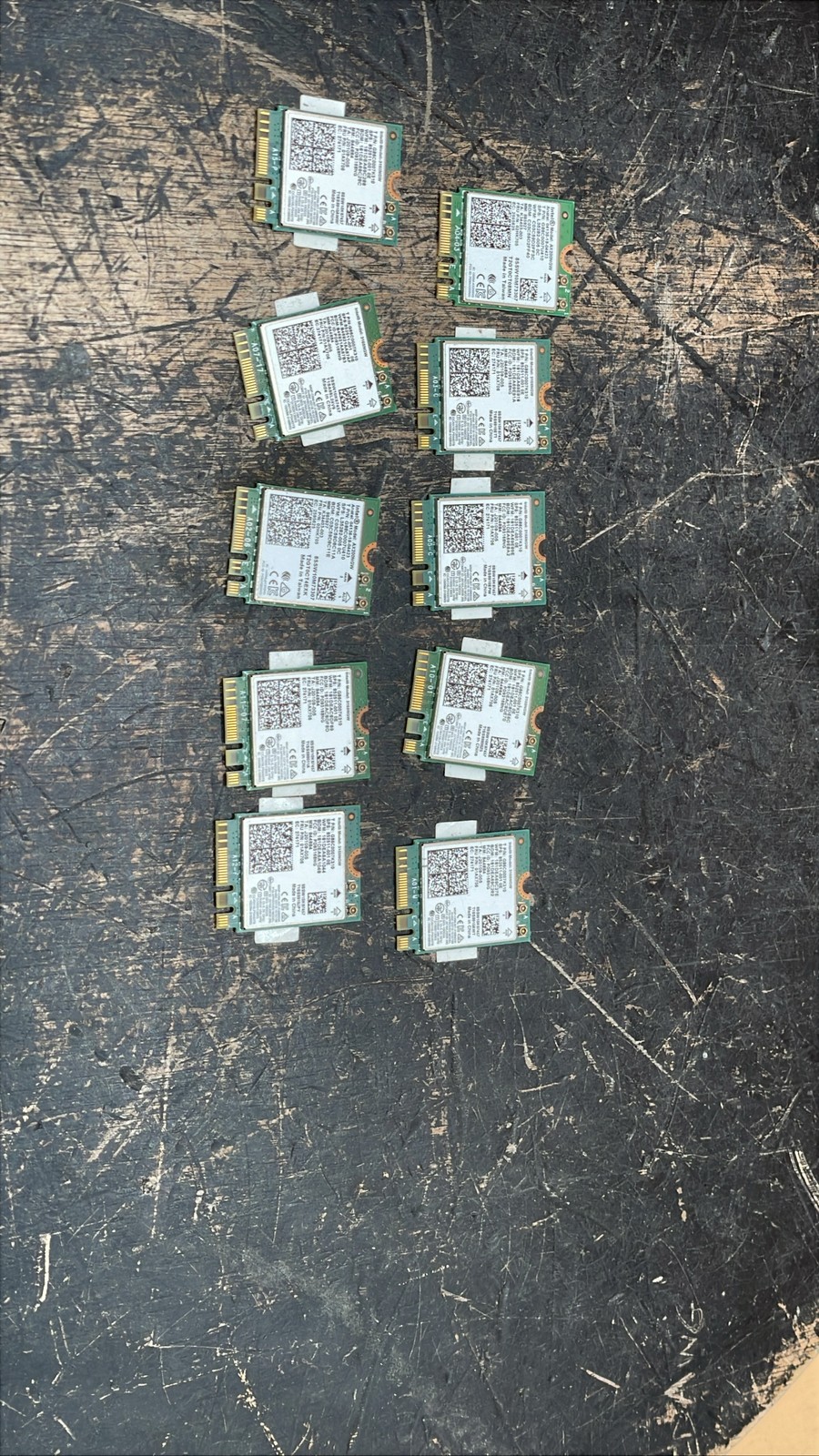 Intel AX200NGW & 3168NGW Wireless AC AX M.2 WiFi Card Bundle Lot of 10