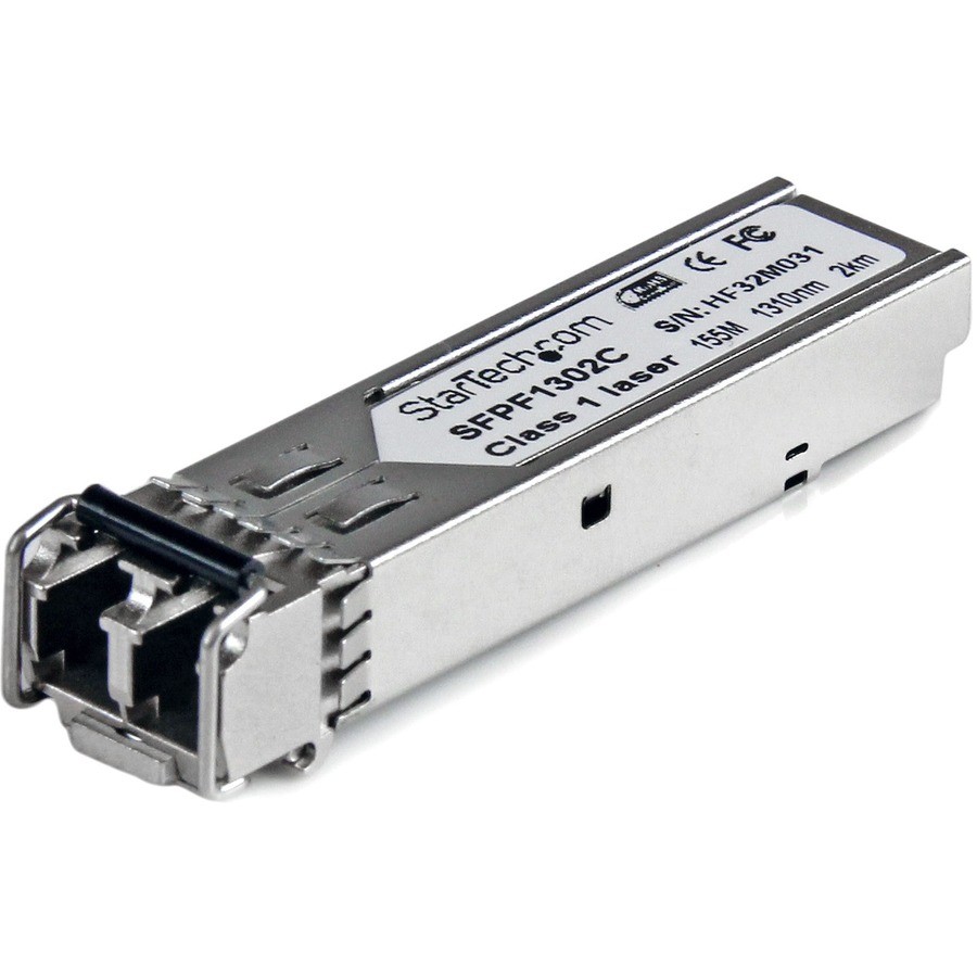 StarTech Cisco Compatible 100 Mbps Fiber SFP Transceiver Module MM LC w/ DDM