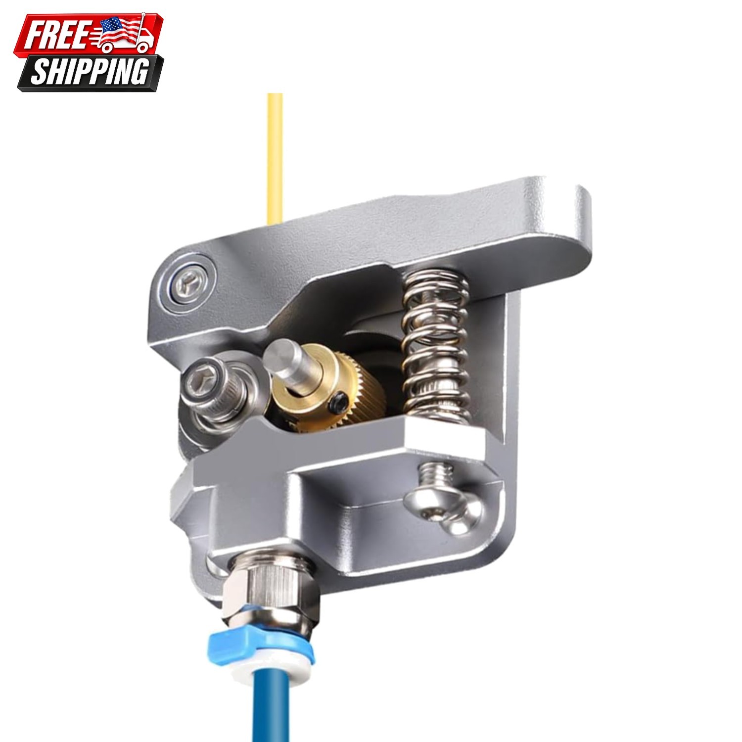All-Metal Upgraded Extruder for Ender 3 Series - Effortless Filament Loading
