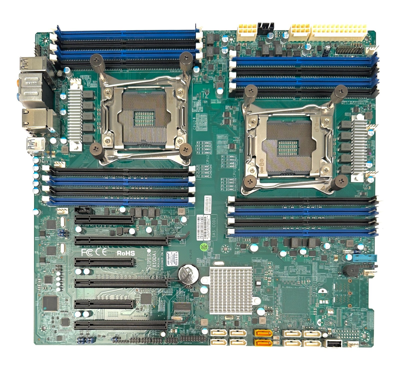 Supermicro X10Dai C612 LGA2011-3 DDR4 ATX ServerBoard ECC/REG RAM Support