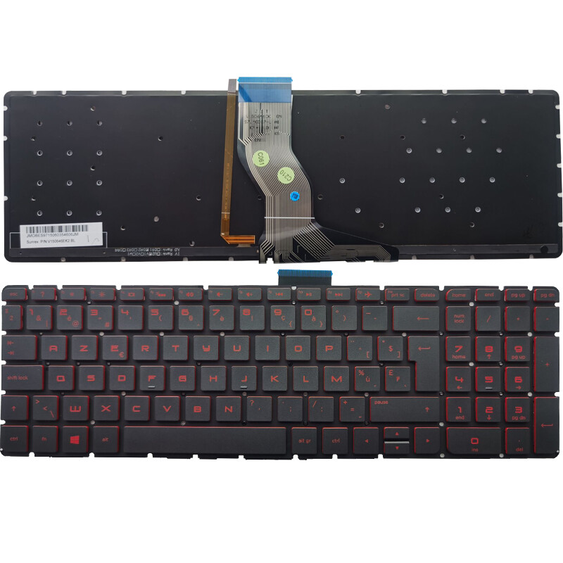 Belgium French laptop Keyboard for HP Pavilion 15-AN 15-AN000 15t-an000