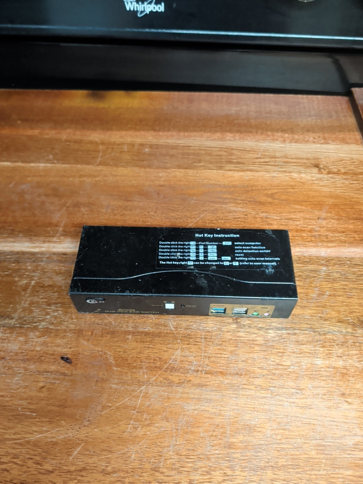 CKL 2 Port USB 3.0 Dual HDMI & VGA KVM Switch Unit