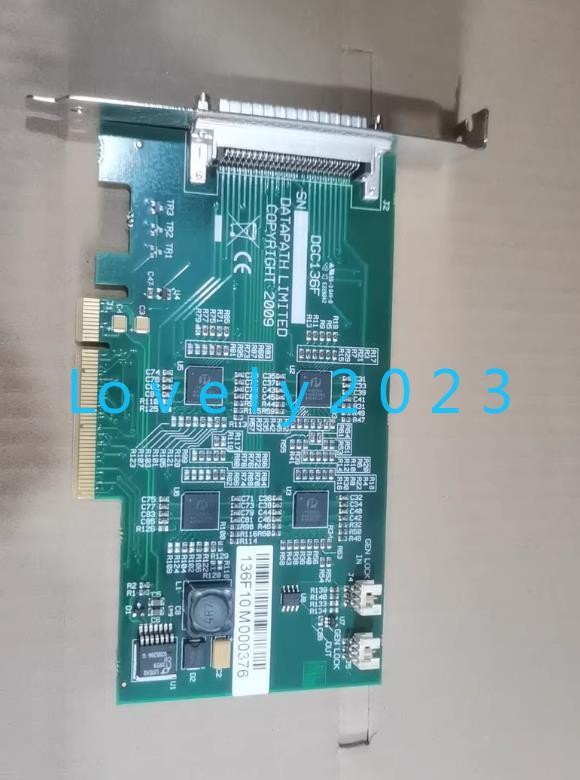 1pc used DATAPATH LIMITED COPYRIFHT DGC136F card