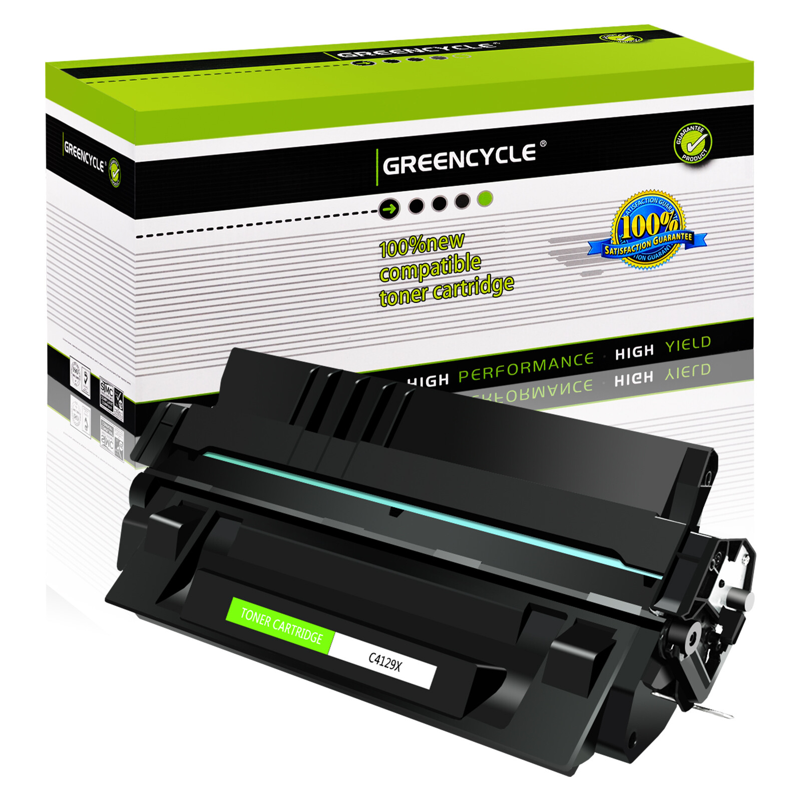 C4129X High Yield Toner fit for HP LaserJet 5000 5000N 5000LE 5100 5100N 5100DT 