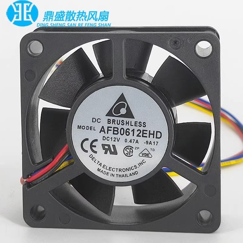 DELTA AFB0612EHD 6020 12V 0.47A 6CM Cooling Fan