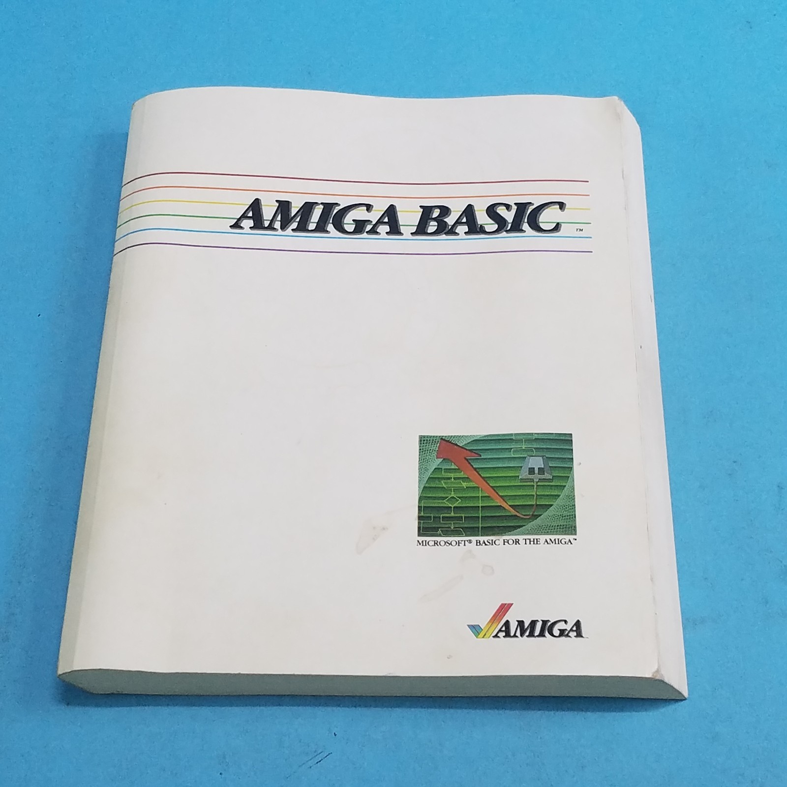 Amiga Basic Book - Vintage Amiga Booklet - Amiga Manual