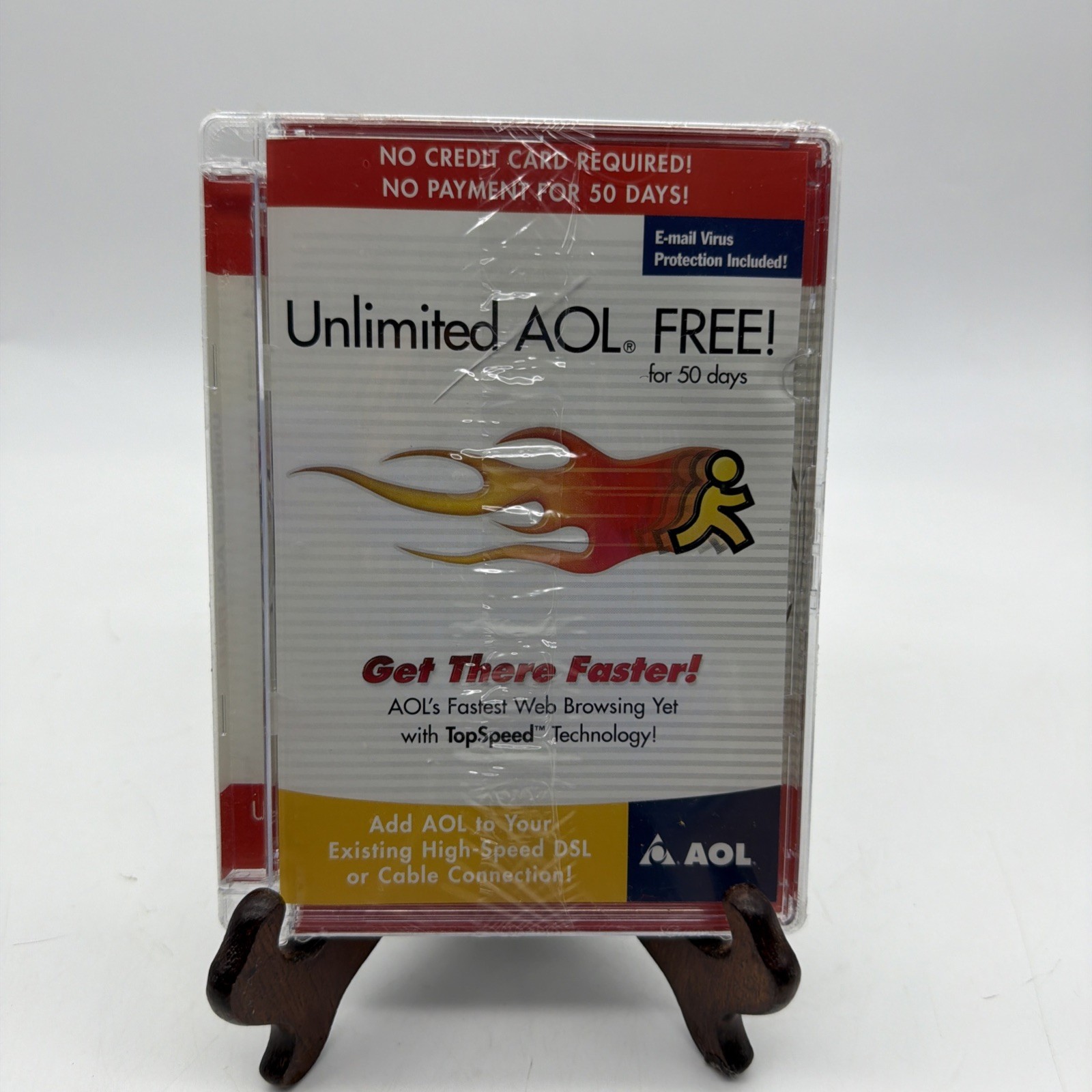 America Online AOL Unlimited Sealed Package Never Opened 