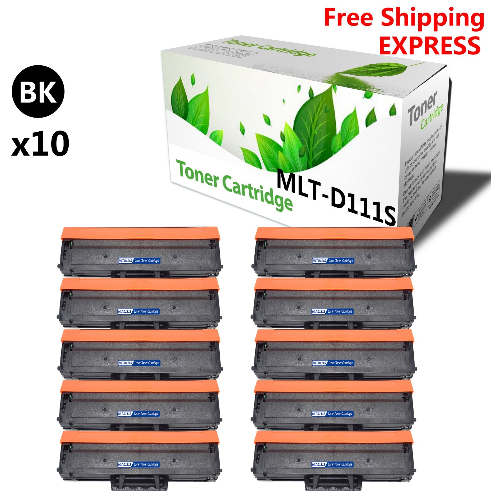 10PK ML-111S Toner Cartridge for Xpress-M2070 M2070F M202x M207x