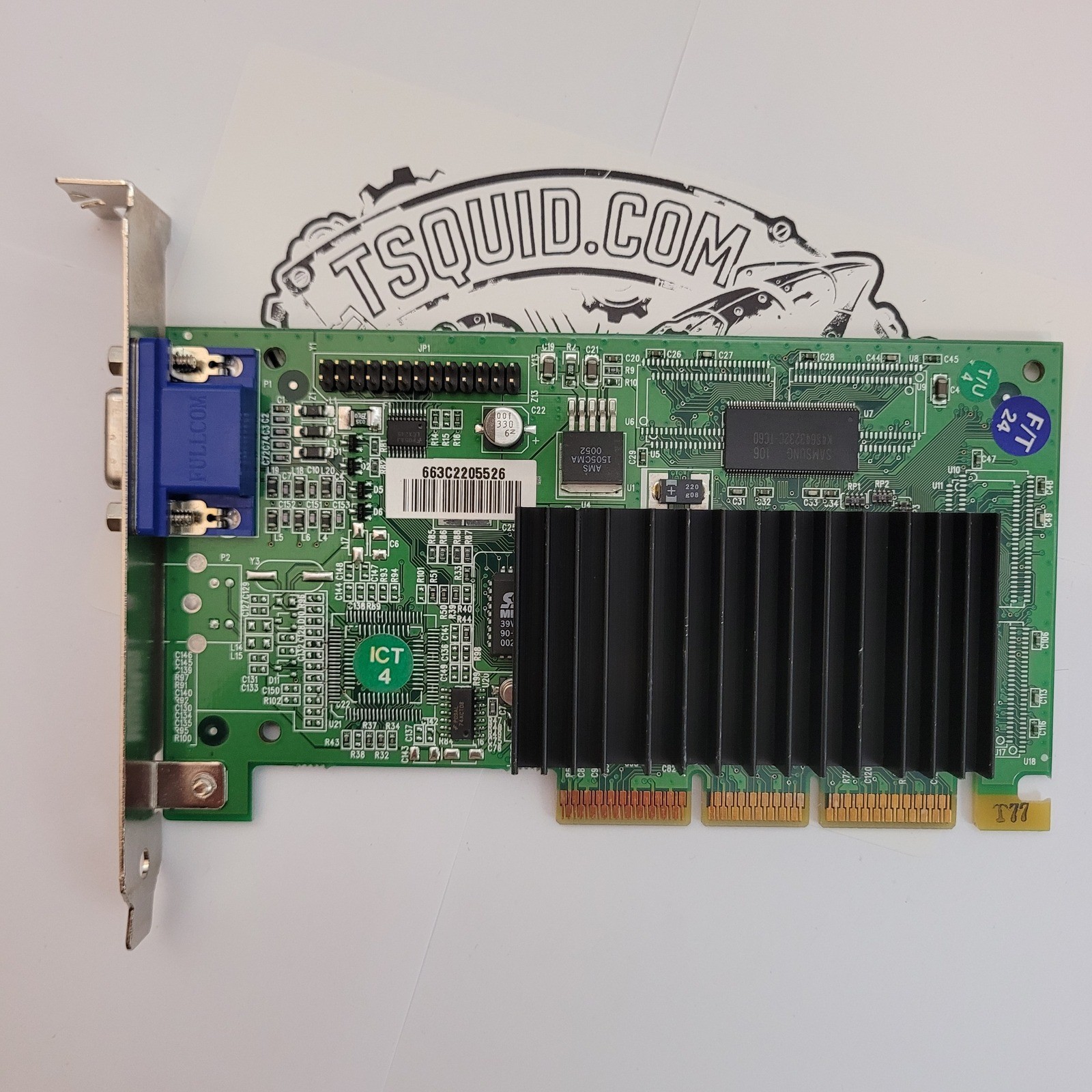 Compaq NVIDIA TNT2 M64 Pro AGP Graphics 182757-001 179250-002 180-P0009-0000-C03
