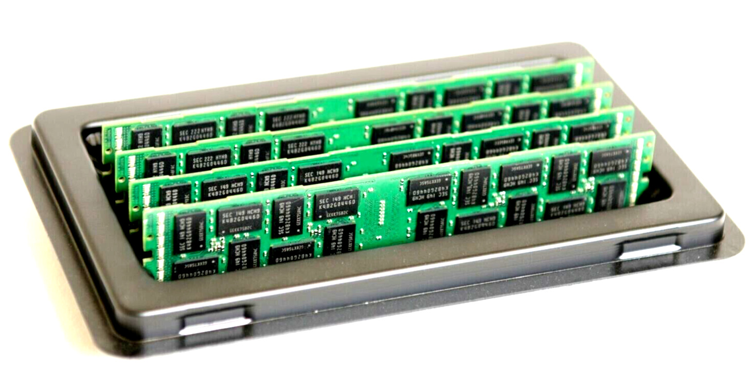 128GB (4x32GB) PC4-21300V-R DDR4 ECC Server Memory for Dell PowerEdge R730xd XL