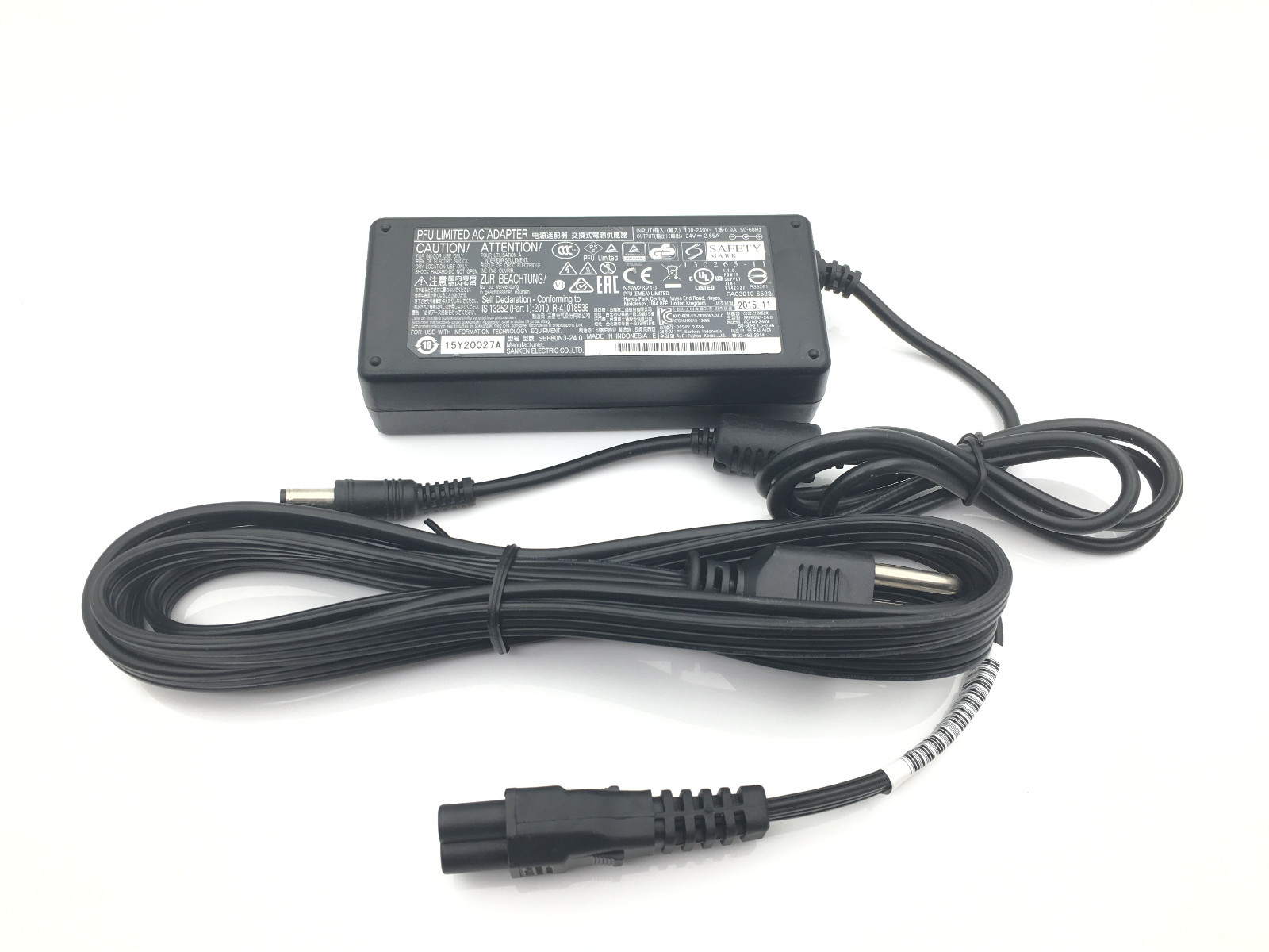 PA03334-K920 PA03010-6501 PA03010-6221 for Fujitsu AC Power Adapter Power Cord