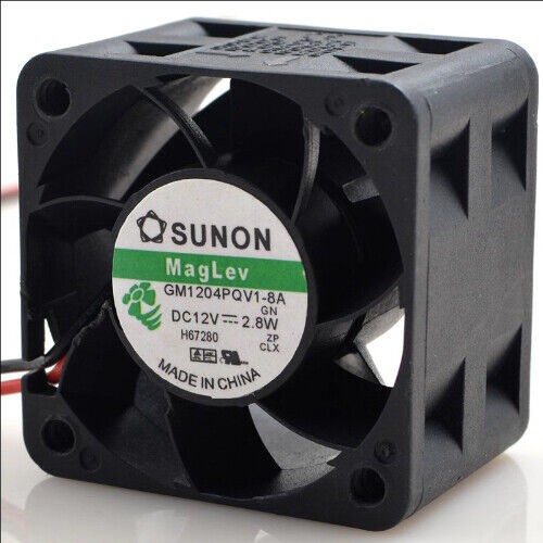 For Sunon GM1204PQV1-8A  MagLev 2pin DC12V 2.8W 40*40*28MM Cooling Fan