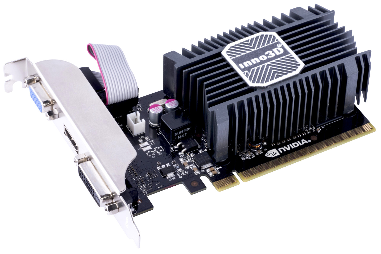 Inno3D GeForce GT 730 2GB SDDR3 LP PCI-E2.0 X16 2560x1600 DVI-D, HDMI 1.4a, VGA