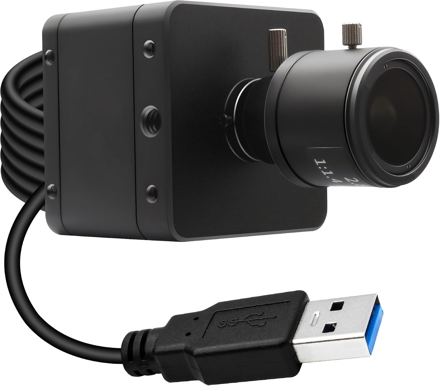 SVPro 5MP USB 3.0 Global Shutter Camera 2.8-12mm Zoom Lens 60FPS UVC