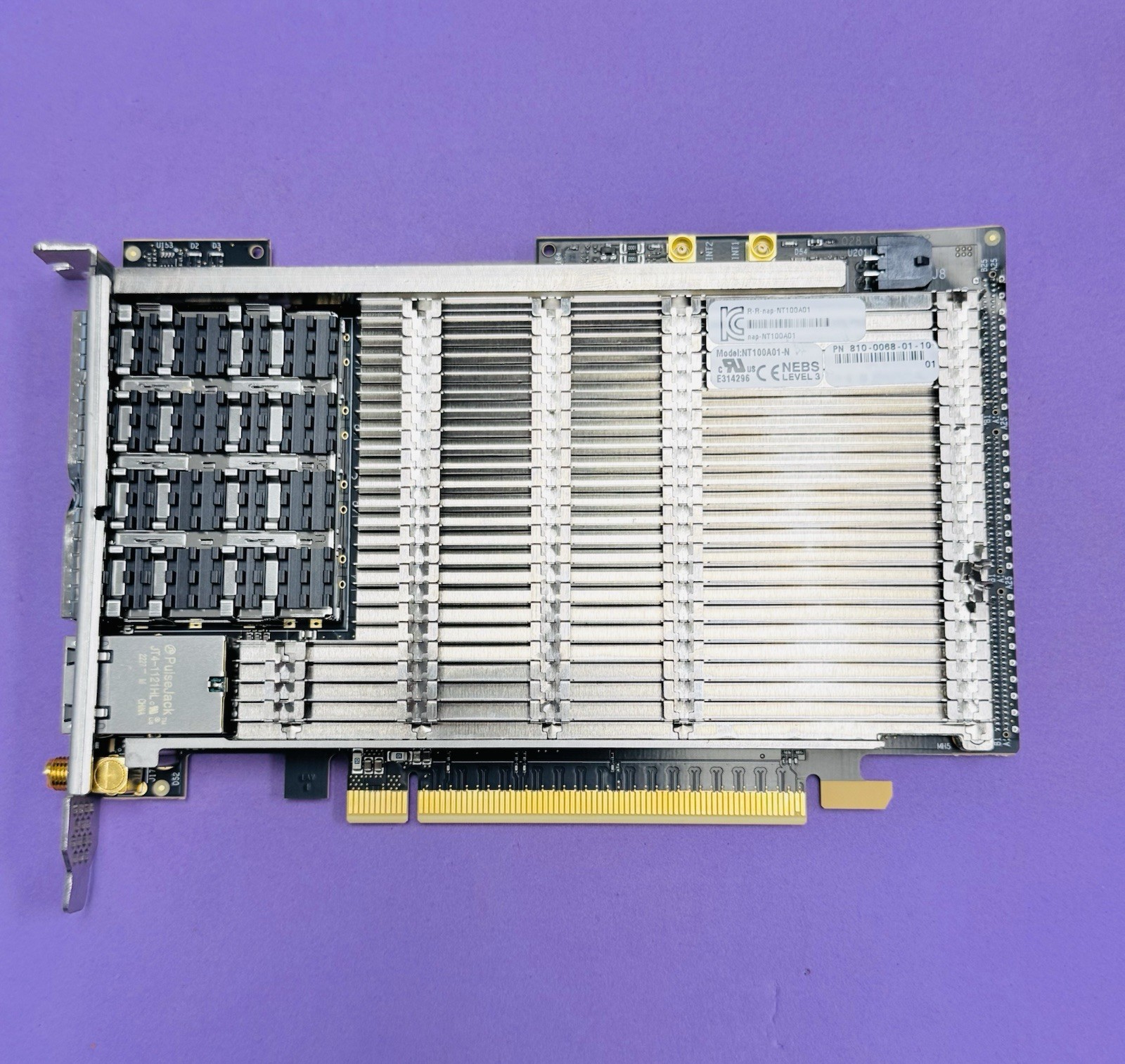 *AS/IS DAMAGED** Napatech NT100A01-N NT100A01 SmartNIC Network Card