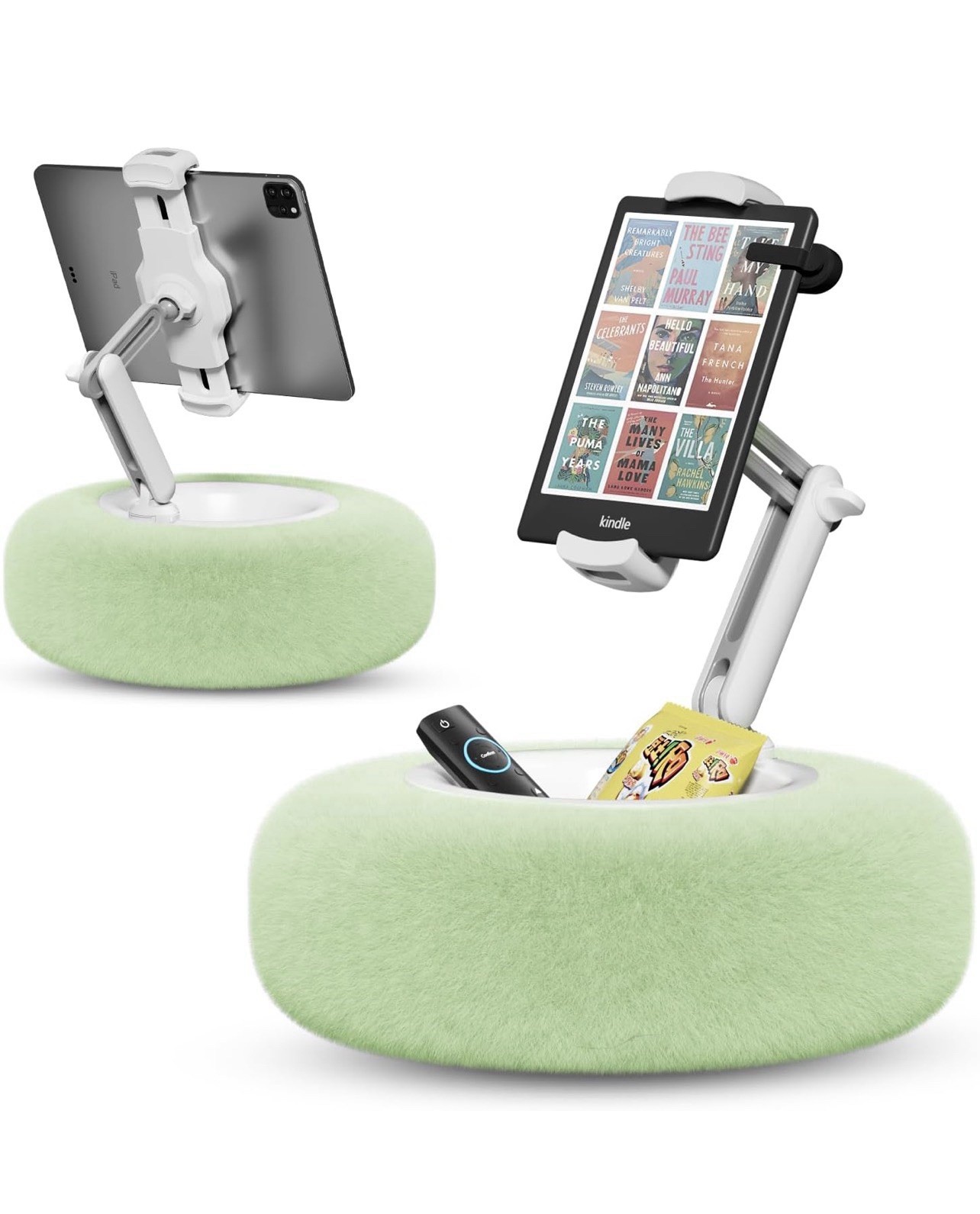 Tablet Pillow Stand for Reading, Adjustable Tablet Stand Phone Holder