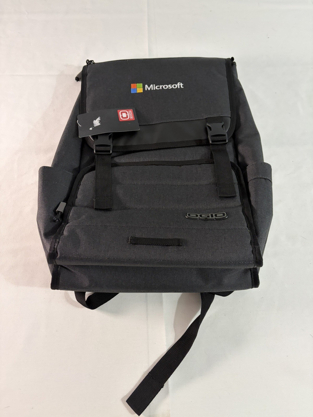 New Ogio APEX Rucksack Slalom Microsoft Employee Dark Gray 17 " Laptop Backpack