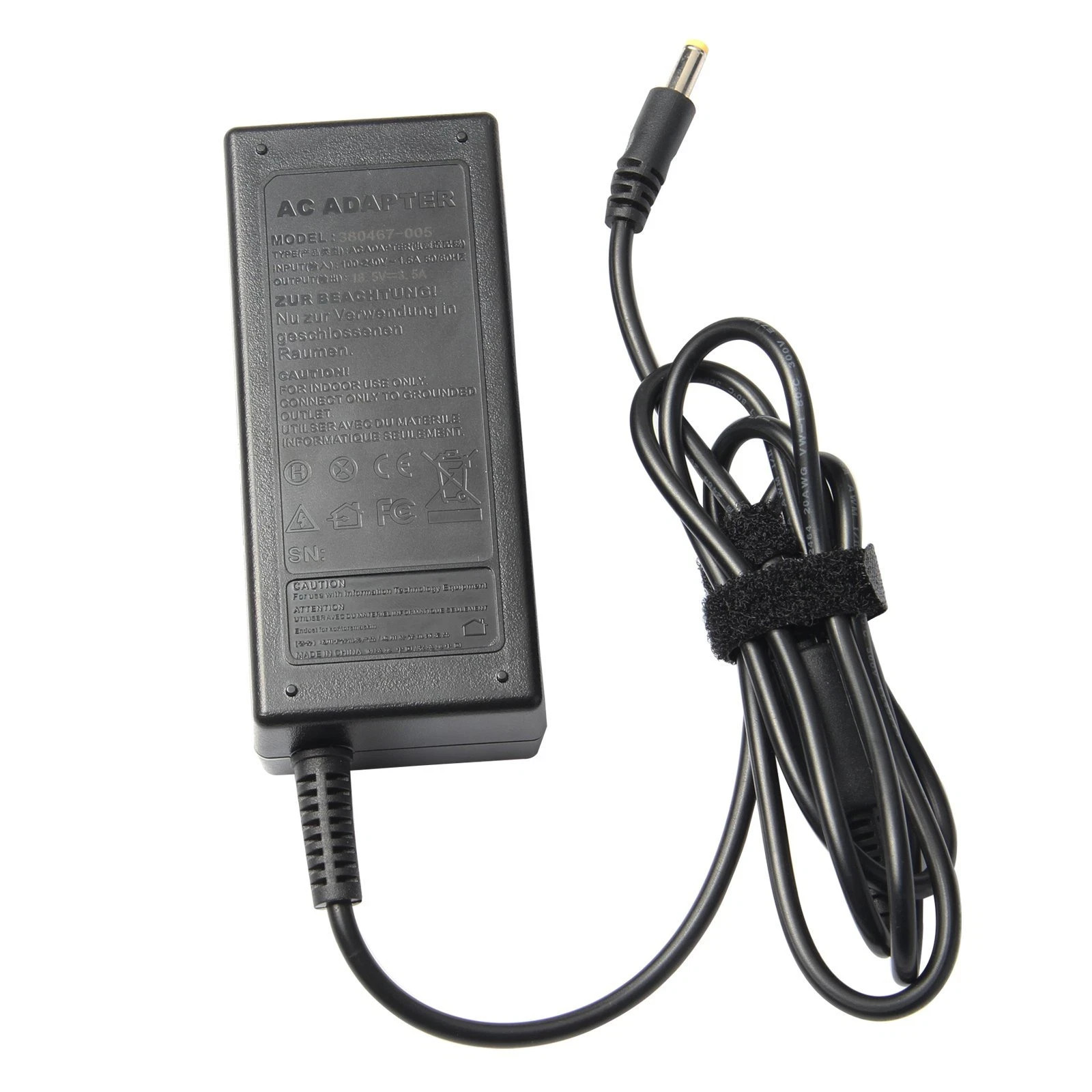 18.5V 3.5A For HP 380467-003 402018-001 381090-001 Space Laptop Charger Adapter
