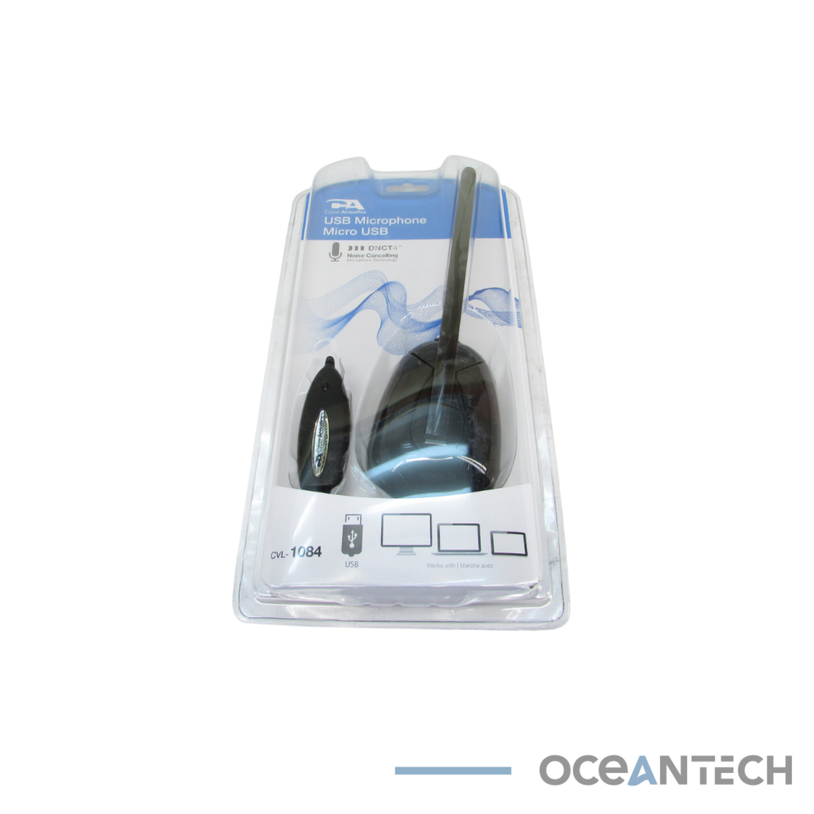 CYBER ACOUSTICS CVL-1084 USB MICROPHONE MICRO USB