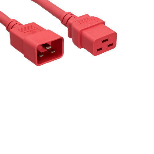 10' Red AC Power Cable for Dell PowerEdge 1855 1955 6800 Jumper Power Cord